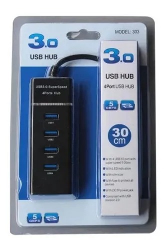 Miniatura 4 de Adaptador Multipuerto Usb 4 en 1 Hub Usb